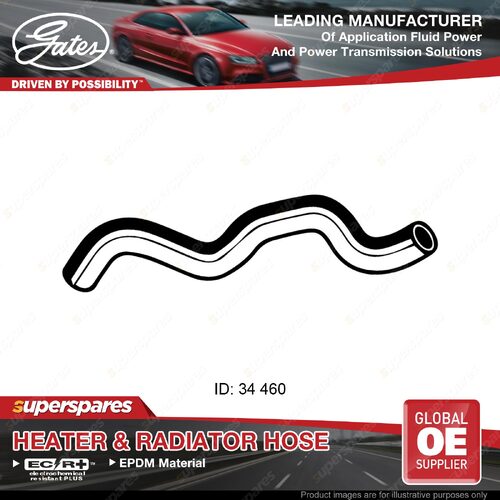 Gates Lower Radiator Hose for Nissan NX NXR B13 Pulsar N14 P10E Sentra B13