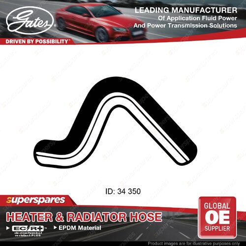 Gates Lower Radiator Hose for Hyundai Elantra Lantra J1 1.8L 350mm