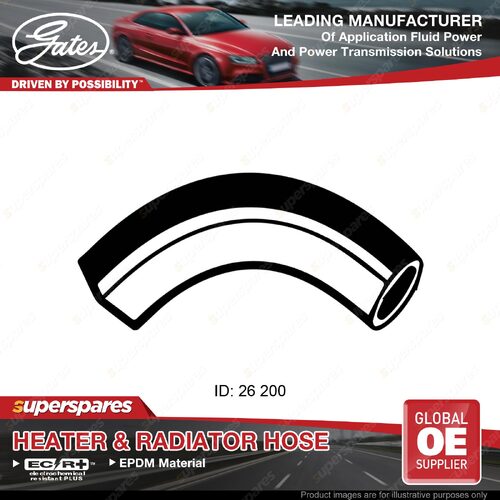 Gates Lower Radiator Hose for Suzuki Vitara ET TA G16A G16B Escudo SE416 1.6L