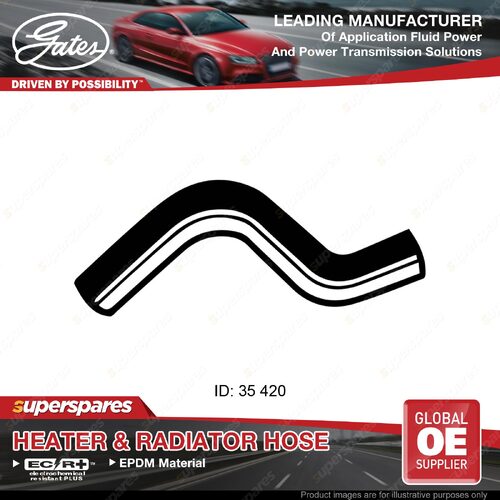 Gates Upper Radiator Hose for Mitsubishi Triton ME MF MG MH MJ 3.0L 90-96