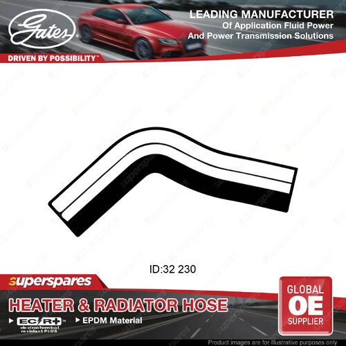 Gates Upper Radiator Hose for Toyota 4 Runner LN61 Hilux LN6 LN51 LN56 LN60