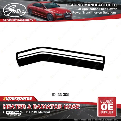 Gates Upper Radiator Hose for Toyota 4 Runner RN130 Hilux RN85 RN105 RN106 RN110