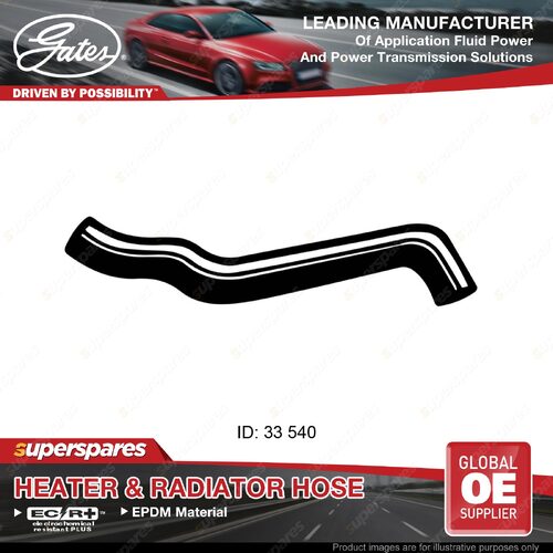 Gates Upper Radiator Hose for Toyota Hiace Regius LH18 LH12 LH112