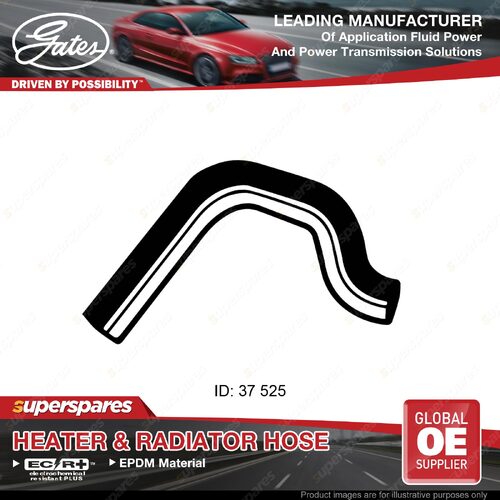 Gates Upper Radiator Hose for Toyota Landcruiser BJ70 RJ73 3.4L 85-90