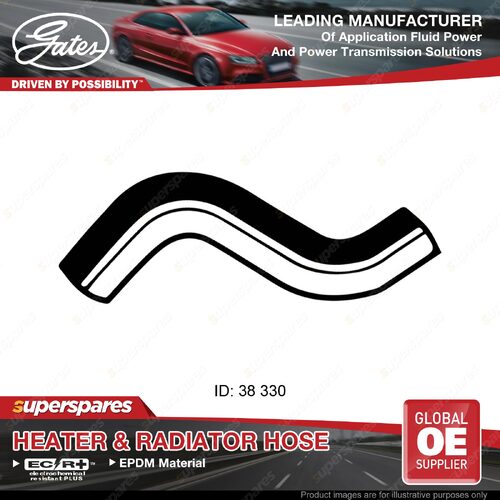 Gates Upper Radiator Hose for Toyota Landcruiser FZJ75 1FZ-FE 4.5L