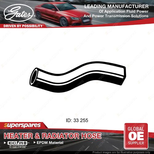 Gates Lower Radiator Hose for Toyota Hilux RN85 RN90 2.4L 10/88-08/97