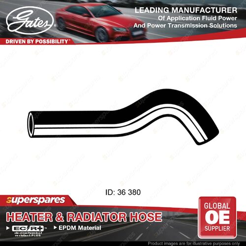 Gates Upper Radiator Hose for Toyota Tarago Estima Previa TCR 10 11 20 21 380mm