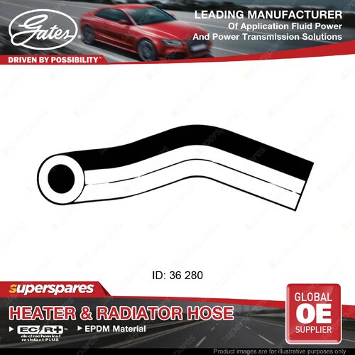 Gates Upper Radiator Hose for Toyota Landcruiser FJ40 FJ45 FJ55 4.2L