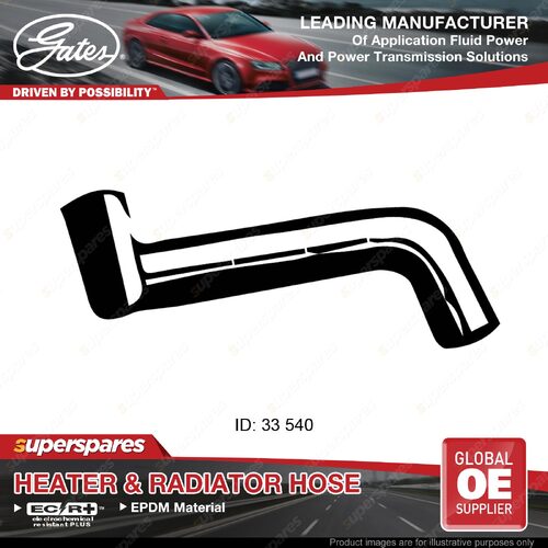 Gates Upper Radiator Hose for Mitsubishi Magna TM TP Sedan 2.6L 85-91