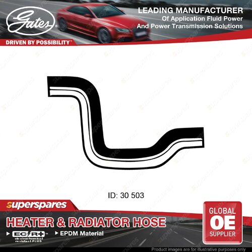 Gates Upper Radiator Curved Hose for Honda Legend KA3 2.7L 11/87-03/91