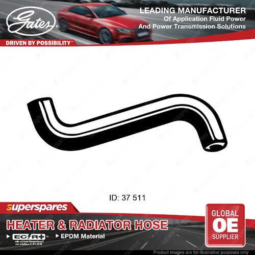 Gates Upper Radiator Hose for Toyota Tarago Estima TCR10 TCR11 TCR20 TCR21