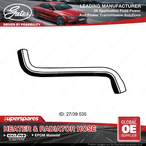Gates Lower Radiator Hose for Nissan Pulsar N15 Almera N15 1.5L 1.6L