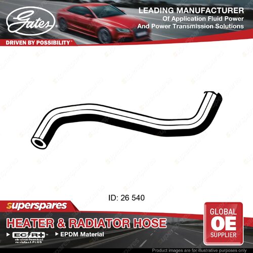 Gates Lower Radiator Hose for Nissan Pulsar N14 Sentra Sunny N14 B13