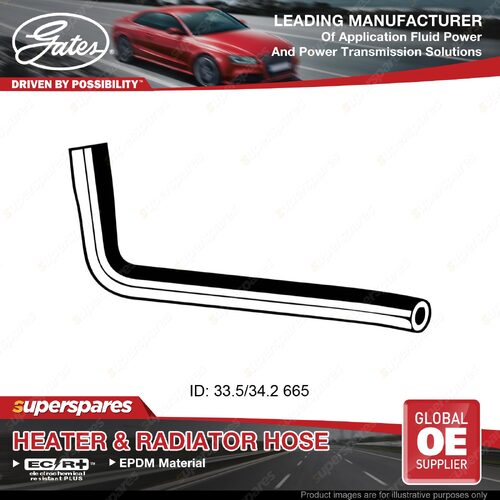 Gates Lower Radiator Hose for Holden Calais Commodore VY VT VX VU 3.8L