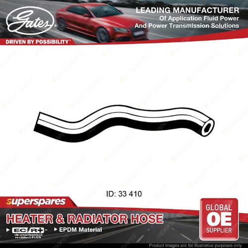 Gates Lower Radiator Hose for Daewoo Cielo Hatchback 1.5L Automatic