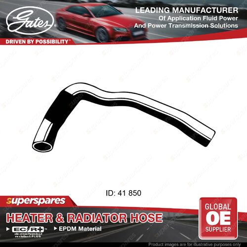 Gates Lower Radiator Hose for Nissan Patrol Y61 GR GU 2.8L 1997-2000