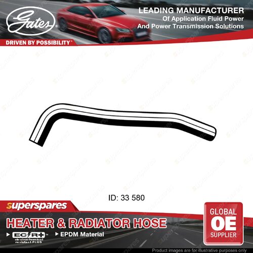 Gates Upper Radiator Hose for Nissan Patrol Y61 GR GU 2.8L 1997-2000