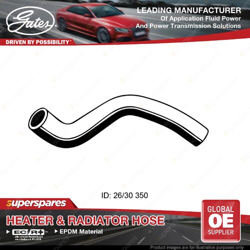 Gates Lower Radiator Hose for Mazda 121 Metro DW 1.5L 10/96-12/02