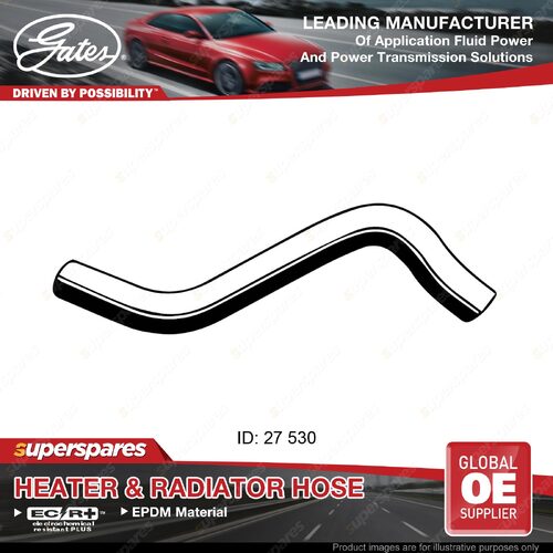 Gates Lower Radiator Hose for Toyota Starlet EP91 4E-FE 1.3L 1996-1999 530mm