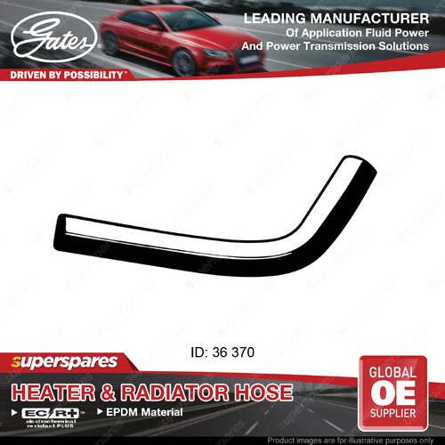 Gates Upper Radiator Curved Hose for Toyota Landcruiser UZJ100 4.7L