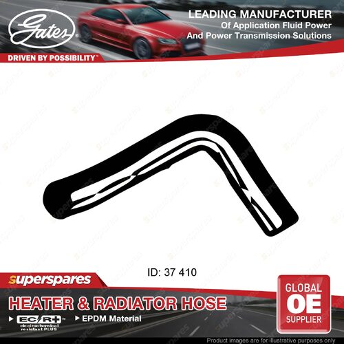 Gates Upper Radiator Hose for Holden Jackaroo Monterey UBS 3.5L 98-04