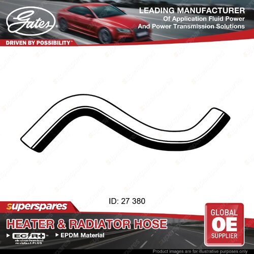 Gates Lower Radiator Hose for Ford Laser KN KQ KN III KQ 1.6L 99-02