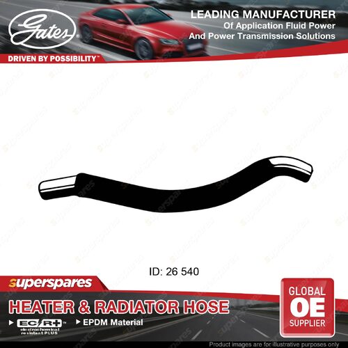 Gates Lower Radiator Hose for Honda Prelude AB ET4 ET3 ET2 A20A4 1.8 2.0L