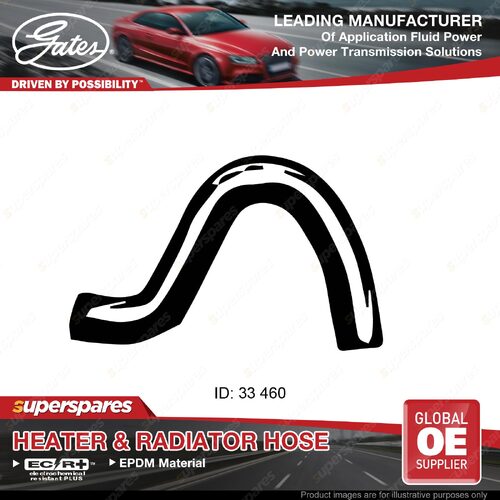 Gates Upper Radiator Hose for Nissan Patrol Y61 GR GU Safari Y61 4.8L 460mm