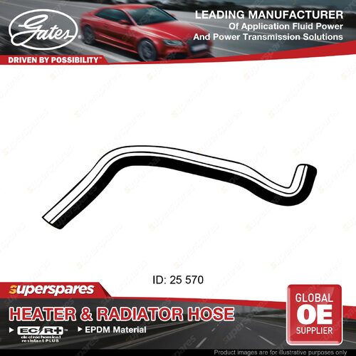 Gates Lower Radiator Hose for Nissan Pulsar N16 1.5L 1.6L 1.8L 2000-2006