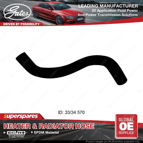 Gates Lower Radiator Hose for Nissan Pulsar N15 Lucino N15 2.0L 570mm