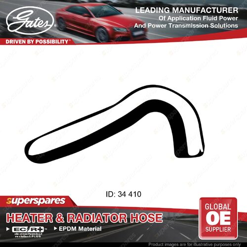Gates Lower Radiator Hose for Nissan Patrol Y61 GR GU Safari Y61 4.8L 410mm