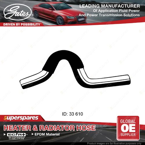 Gates Lower Radiator Hose for Nissan Patrol Y61 GR GU Safari Y61 4.8L 610mm