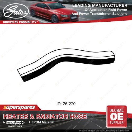 Gates Upper Radiator Hose for Honda Civic ES ET EU EP EV 1.6L 1.7L 2000-2006