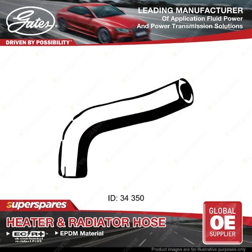 Gates Upper Radiator Hose for Nissan Patrol Y60 GR GQ Pipe 1 to engine