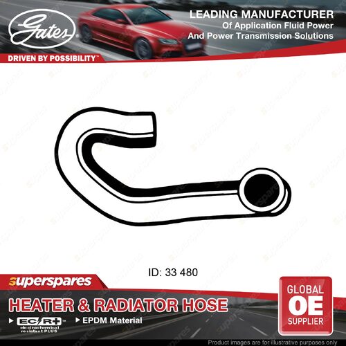 Gates Upper Radiator Hose for Holden Astra AH Z18XE 1.8L 90KW 07/05-03/08