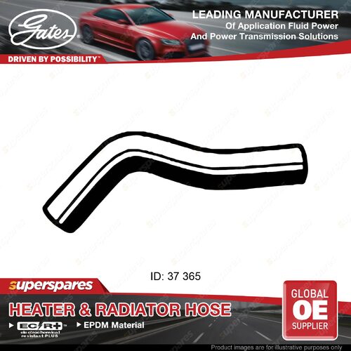 Gates Upper Radiator Hose for Toyota Landcruiser Prado KZJ120 1KZ-TE 3.0L