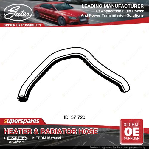 Gates Lower Radiator Hose for Holden Rodeo RA 6VE1 3.5L 147KW 02/03-12/05