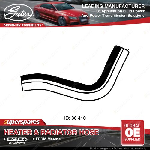 Gates Upper Radiator Hose for Toyota Landcruiser UZJ200 4.7L 08/07