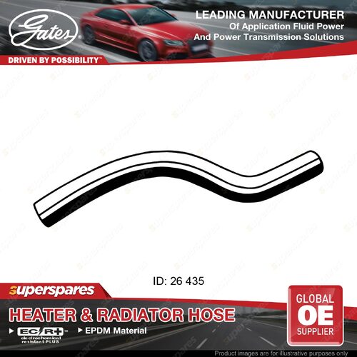 Gates Lower Radiator Hose for Honda Civic ES ET EU EP EV D17A6 1.7L