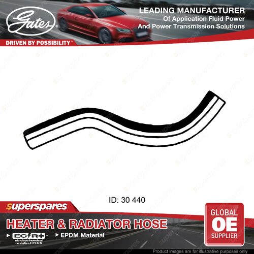 Gates Lower Radiator Hose for Honda Civic FD FA 1.8L 97KW 103KW 2005-2012