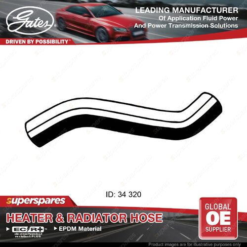 Gates Upper Radiator Hose for Nissan Pathfinder R51 2.5L 07/05-10/13
