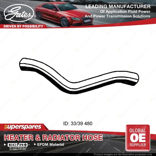 Gates Lower Radiator Hose for Nissan Pathfinder R50 3.3L 1995-2005 480mm