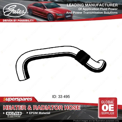 Gates Lower Radiator Hose for Toyota Tarago ACR30 Estima ACR 40 30 Previa ACR30