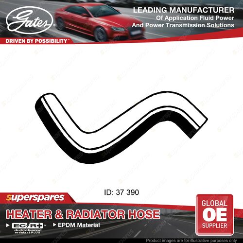 Gates Upper Radiator Hose for Toyota Landcruiser Prado KDJ120 KDJ125 3.0L