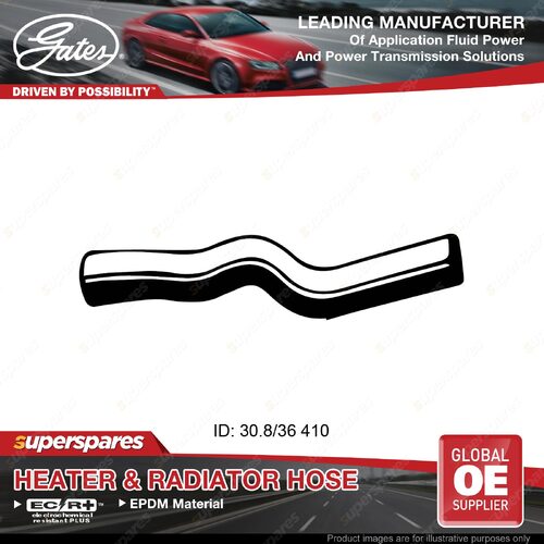 Gates Lower Radiator Hose for Holden Colorado RC Rodeo RA 2.4L 03-12