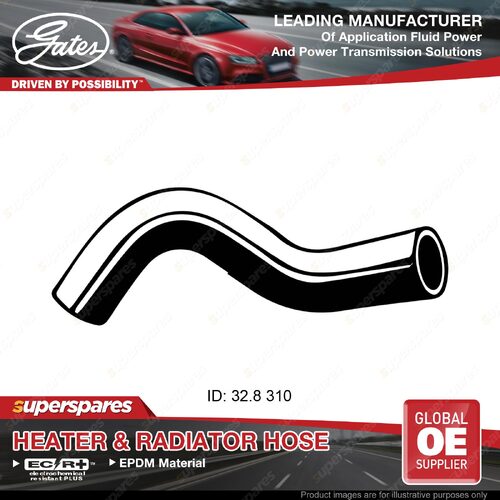 Gates Upper Radiator Hose for Toyota Landcruiser Prado GRJ125 GRJ150