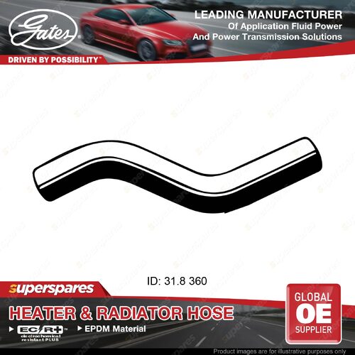 Gates Upper Radiator Hose for Kia RIO JB G4EE G4ED 1.4L 1.6L 03/15-12/12