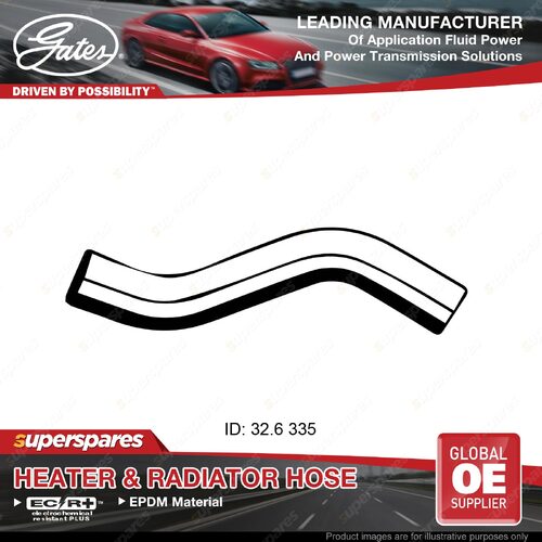 Gates Upper Radiator Hose for Holden Captiva CG Z20 S1 LLW 2.0L 110KW