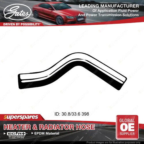Gates Lower Radiator Hose for Ford Courier PH 1V 4.0L 154KW 02/05-12/06