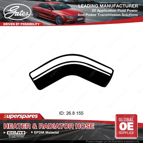 Gates Lower Radiator Hose for Suzuki Jimny SN JB43W SN413 M13A 1.3L 155mm